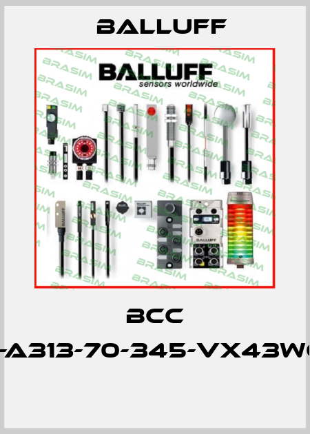 BCC A323-A313-70-345-VX43W6-050  Balluff