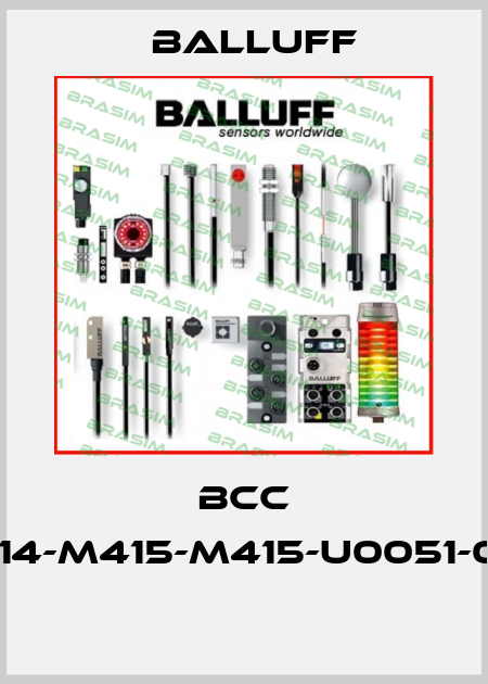 BCC M414-M415-M415-U0051-000  Balluff