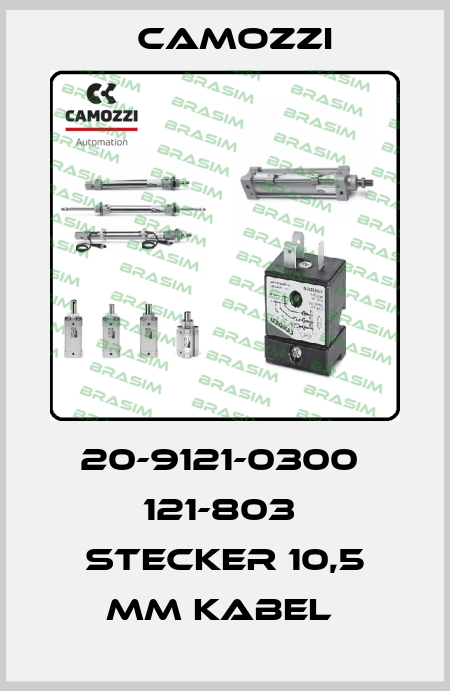 20-9121-0300  121-803  STECKER 10,5 MM KABEL  Camozzi
