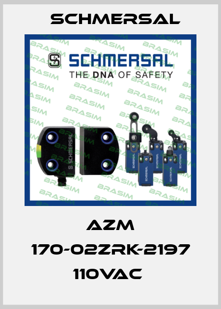 AZM 170-02ZRK-2197 110VAC  Schmersal