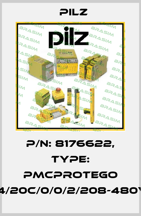 p/n: 8176622, Type: PMCprotego D.24/20C/0/0/2/208-480VAC Pilz