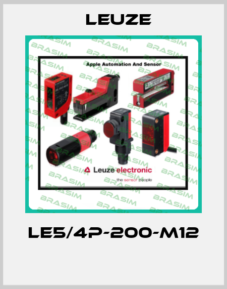 LE5/4P-200-M12  Leuze