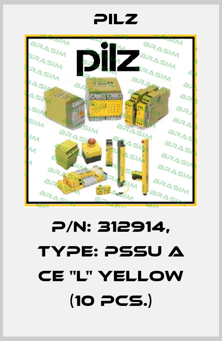 p/n: 312914, Type: PSSu A CE "L" yellow (10 pcs.) Pilz