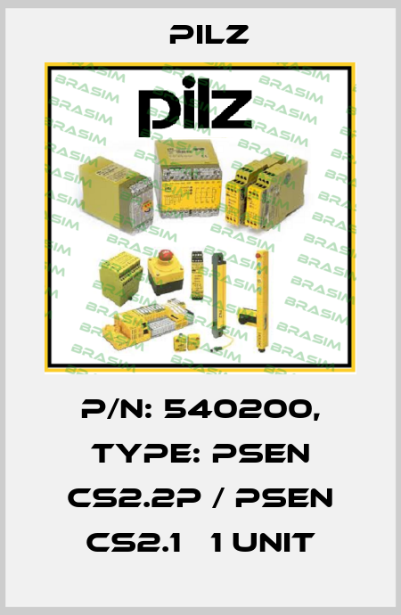 p/n: 540200, Type: PSEN cs2.2p / PSEN cs2.1   1 Unit Pilz