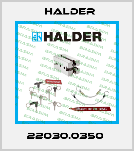 22030.0350  Halder