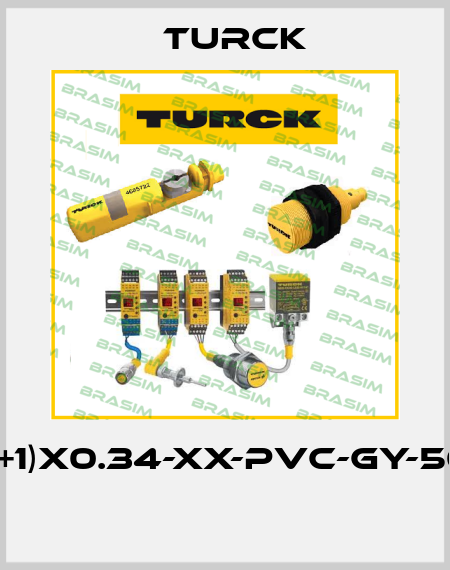 CABLE(4+1)X0.34-XX-PVC-GY-500M/TEG  Turck