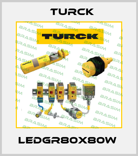 LEDGR80X80W  Turck