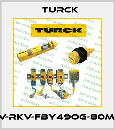 RSV-RKV-FBY49OG-80M/5D Turck