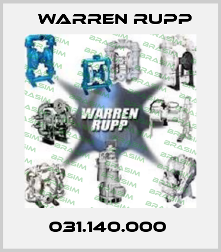 031.140.000  Warren Rupp