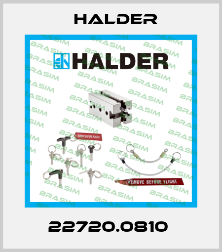 22720.0810  Halder