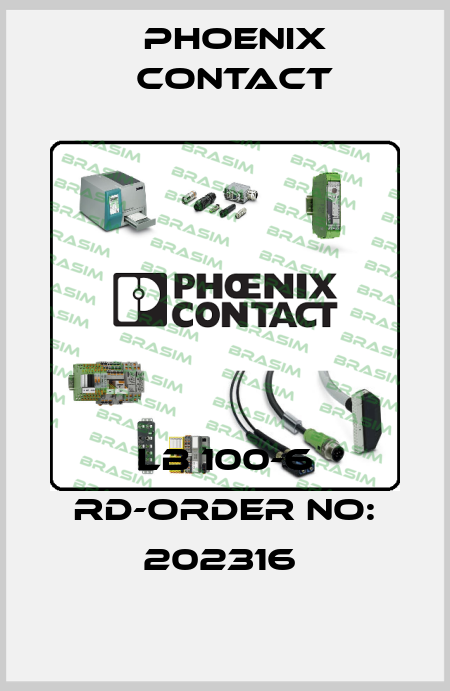 LB 100-6 RD-ORDER NO: 202316  Phoenix Contact
