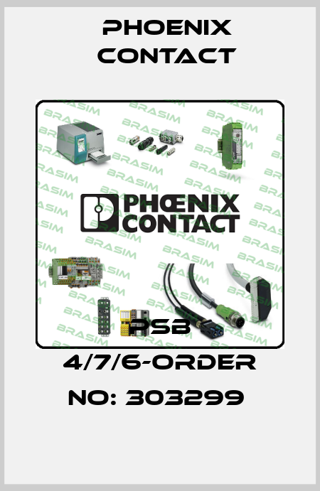 PSB 4/7/6-ORDER NO: 303299  Phoenix Contact