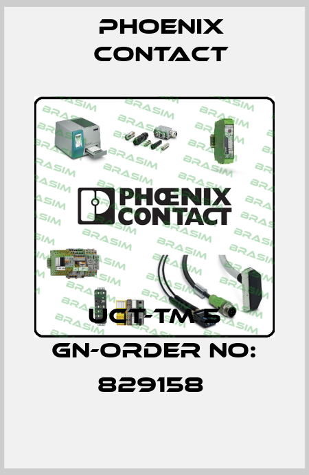 UCT-TM 5 GN-ORDER NO: 829158  Phoenix Contact