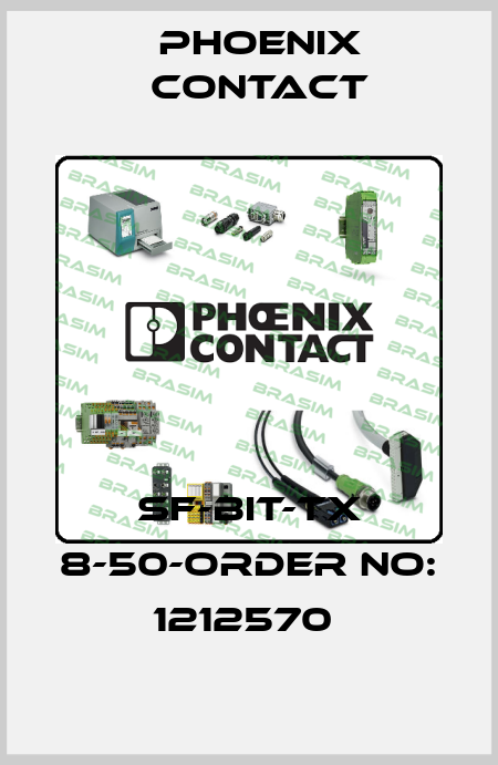 SF-BIT-TX 8-50-ORDER NO: 1212570  Phoenix Contact