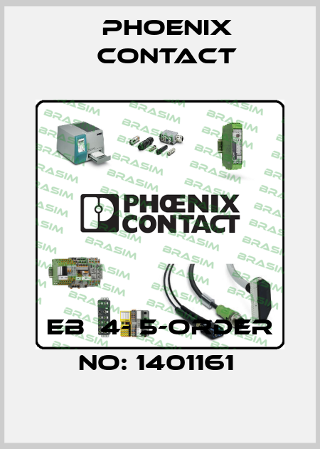 EB  4- 5-ORDER NO: 1401161  Phoenix Contact