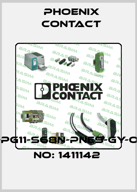 G-INS-PG11-S68N-PNES-GY-ORDER NO: 1411142  Phoenix Contact
