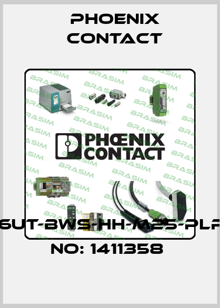 HC-EVO-A16UT-BWS-HH-M25-PLRBK-ORDER NO: 1411358  Phoenix Contact