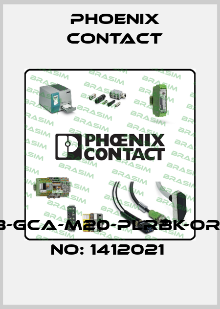 HC-B-GCA-M20-PLRBK-ORDER NO: 1412021  Phoenix Contact