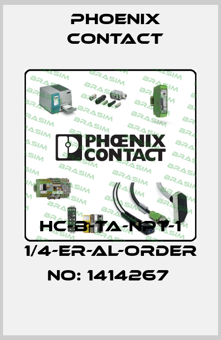HC-B-TA-NPT-1 1/4-ER-AL-ORDER NO: 1414267  Phoenix Contact