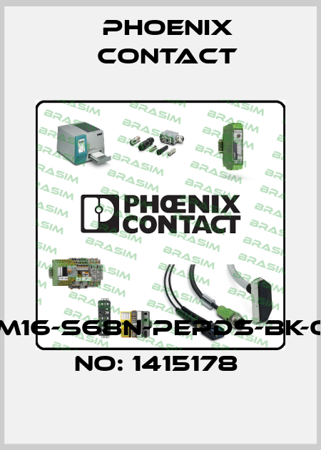 G-INB-M16-S68N-PEPDS-BK-ORDER NO: 1415178  Phoenix Contact