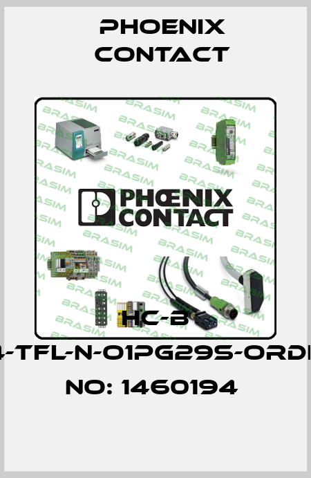HC-B 24-TFL-N-O1PG29S-ORDER NO: 1460194  Phoenix Contact