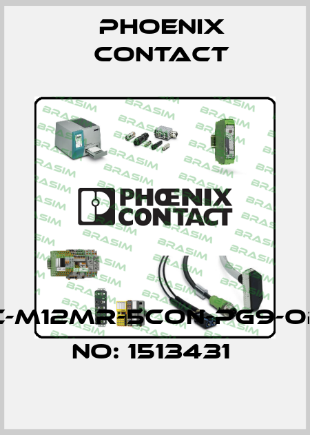 SACC-M12MR-5CON-PG9-ORDER NO: 1513431  Phoenix Contact
