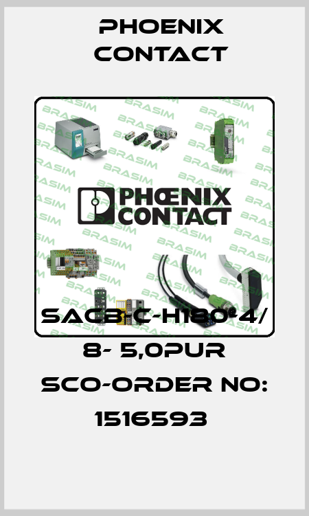 SACB-C-H180-4/ 8- 5,0PUR SCO-ORDER NO: 1516593  Phoenix Contact