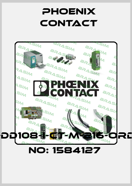 HC-DD108-I-CT-M-216-ORDER NO: 1584127  Phoenix Contact