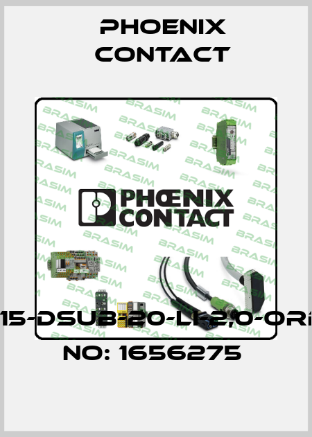 VS-15-DSUB-20-LI-2,0-ORDER NO: 1656275  Phoenix Contact