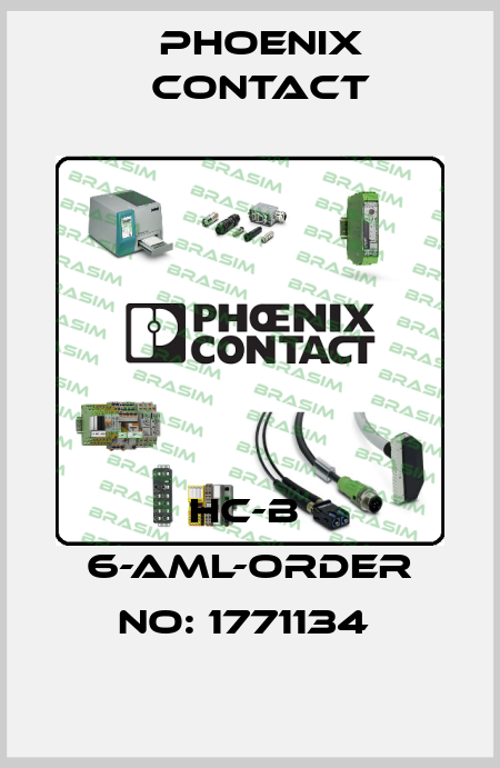 HC-B  6-AML-ORDER NO: 1771134  Phoenix Contact