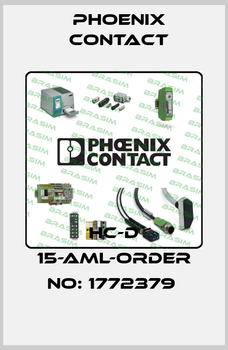 HC-D 15-AML-ORDER NO: 1772379  Phoenix Contact
