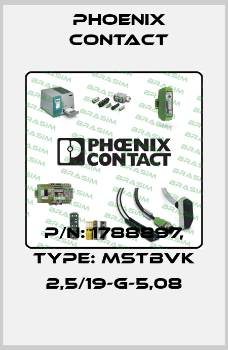 P/N: 1788897, Type: MSTBVK 2,5/19-G-5,08 Phoenix Contact