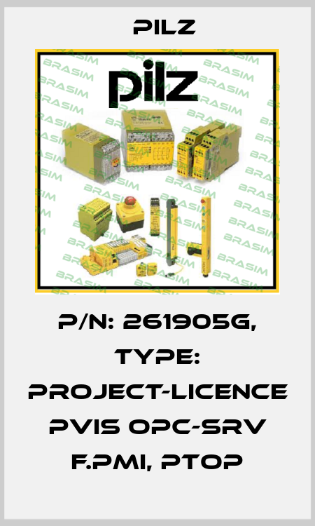 p/n: 261905G, Type: Project-Licence PVIS OPC-Srv f.PMI, PtoP Pilz