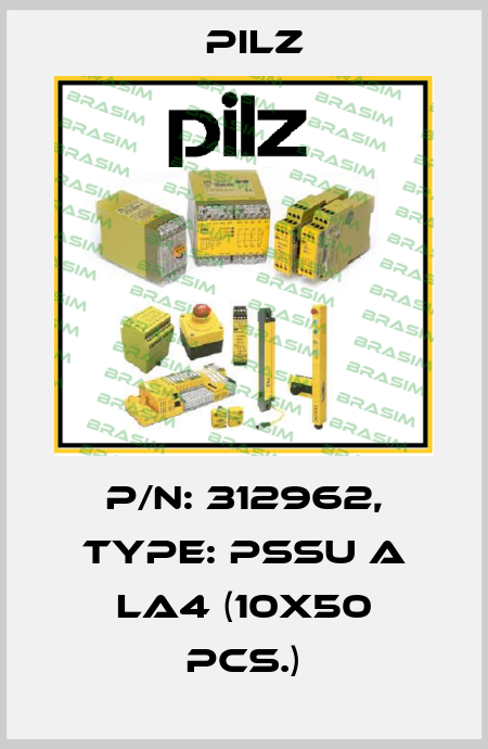 p/n: 312962, Type: PSSu A LA4 (10x50 pcs.) Pilz
