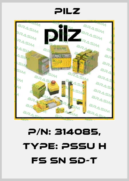 p/n: 314085, Type: PSSu H FS SN SD-T Pilz