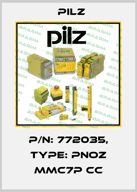 p/n: 772035, Type: PNOZ mmc7p CC Pilz
