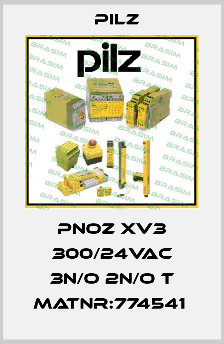 PNOZ XV3 300/24VAC 3n/o 2n/o t MatNr:774541  Pilz