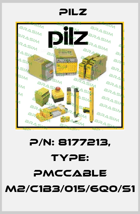 p/n: 8177213, Type: PMCcable M2/C1B3/015/6Q0/S1 Pilz