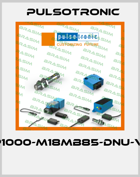 KORP1000-M18MB85-DNU-V2-RT  Pulsotronic
