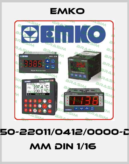 ESM-4450-22011/0412/0000-D:48x48 mm DIN 1/16  EMKO