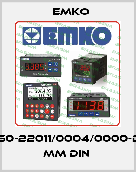 ESM-7750-22011/0004/0000-D:72x72 mm DIN  EMKO