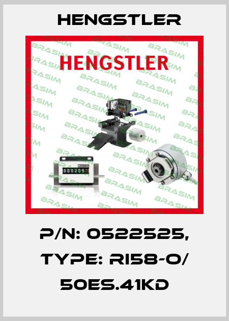 p/n: 0522525, Type: RI58-O/ 50ES.41KD Hengstler
