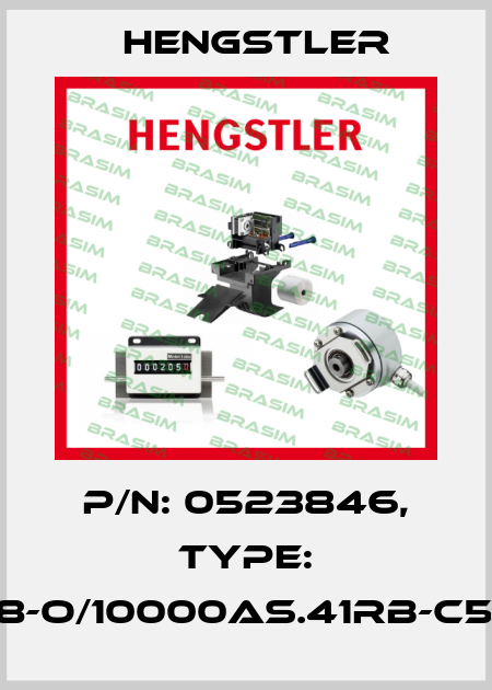 p/n: 0523846, Type: RI58-O/10000AS.41RB-C58-S Hengstler