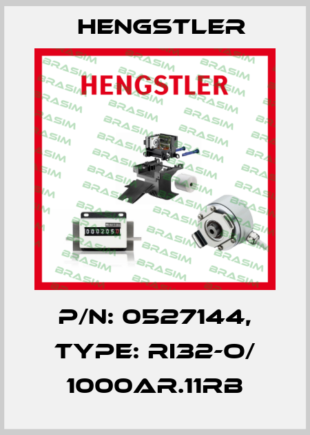 p/n: 0527144, Type: RI32-O/ 1000AR.11RB Hengstler