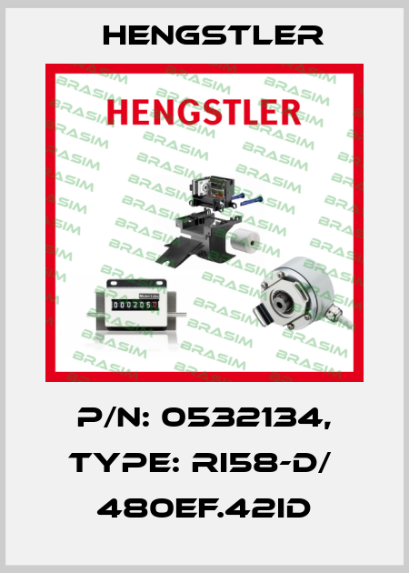p/n: 0532134, Type: RI58-D/  480EF.42ID Hengstler