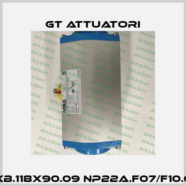 GTXB.118X90.09 NP22A.F07/F10.000 GT Attuatori