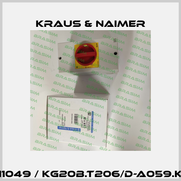 70011049 / KG20B.T206/D-A059.KL11V Kraus & Naimer
