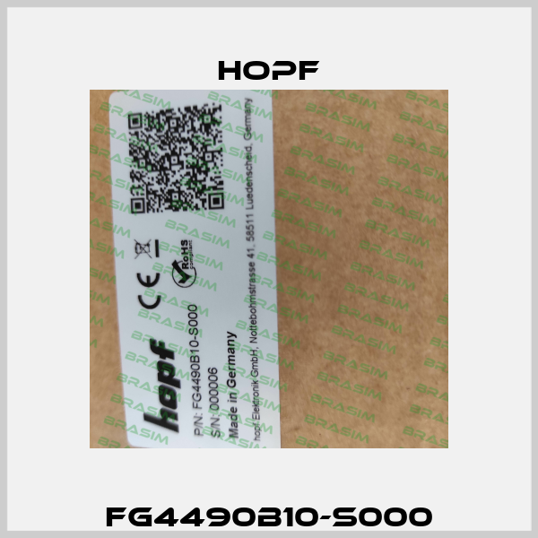 FG4490B10-S000 Hopf