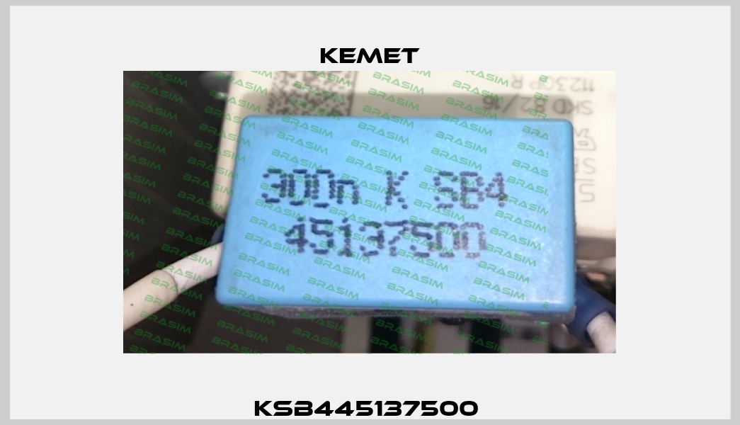 KSB445137500  Kemet