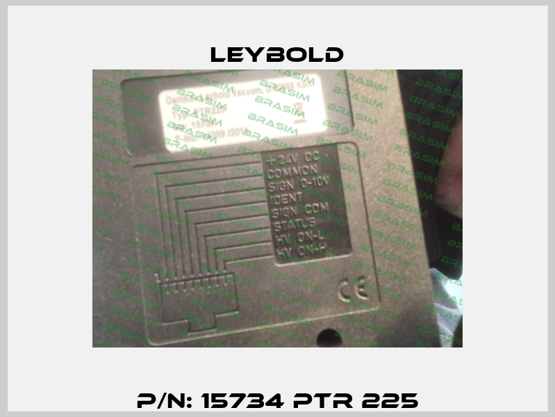 P/N: 15734 PTR 225 Leybold